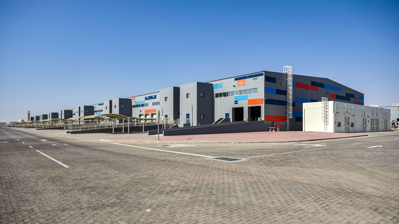 Generic view of warehouses in KEZAD